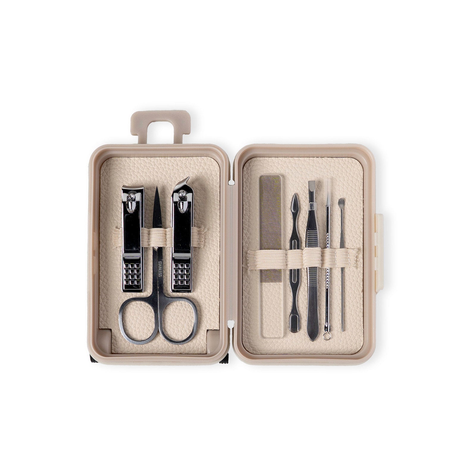 Modern Monkey Runway Ready 8-Piece Nail Care Kit Carry-On Mini Suitcase