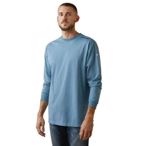 Ariat Mens FR Raising the Flag Long Sleeve Tee