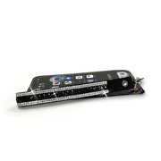 Jacqueline Kent Crystal Rhinestone Embellished Phone Wrist Strap- Black/Silver