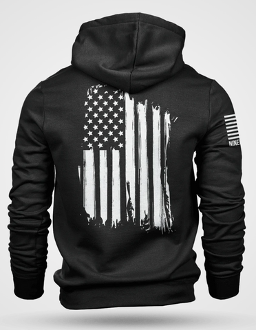 Ariat Mens Americana Block Screen Printed Sweatshirt Hoodie