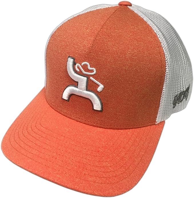 Hooey Mens Flexfit Coach Mesh Back Adjustable Baseball Cap Trucker Hat