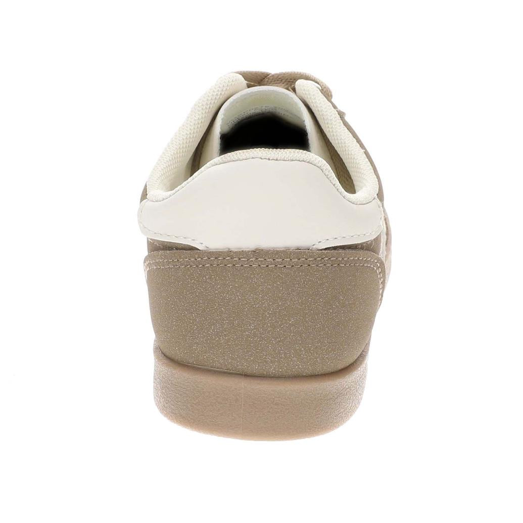 Very G Womens Retro Lace Up Platform Slip On Throwback Sneaker, Brown