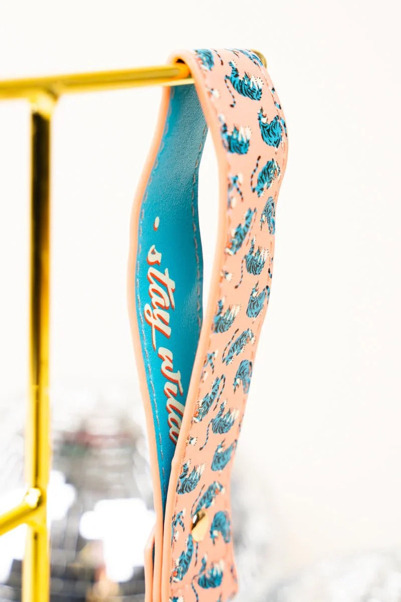 Olivia Moss Peek-A-Boo Wristlet Keychain, Relatable Quotes Inside