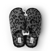 Hello Mello Cat Nap Slippers, Fuzzy Cheetah Print, Cushioned, Slip On