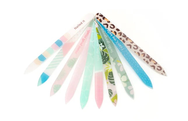 Lemon Lavender Better Shape Up Glass Nail File