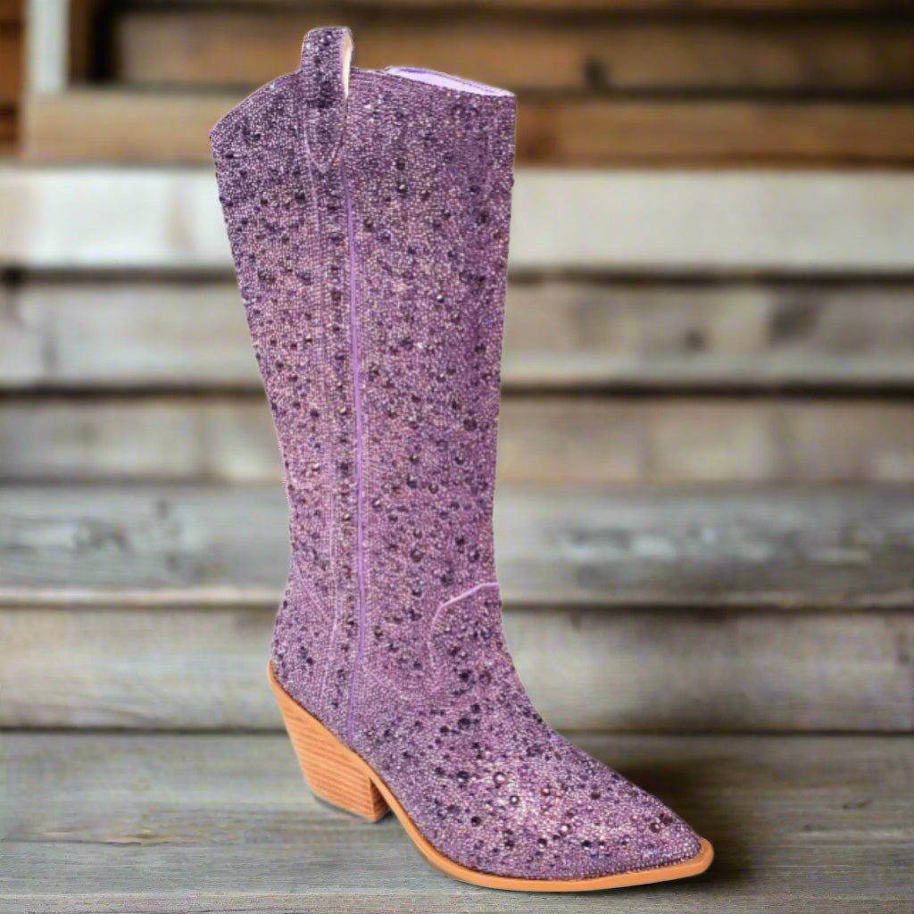 Hey Girl by Corkys Glitzy Rhinestone Western Boots