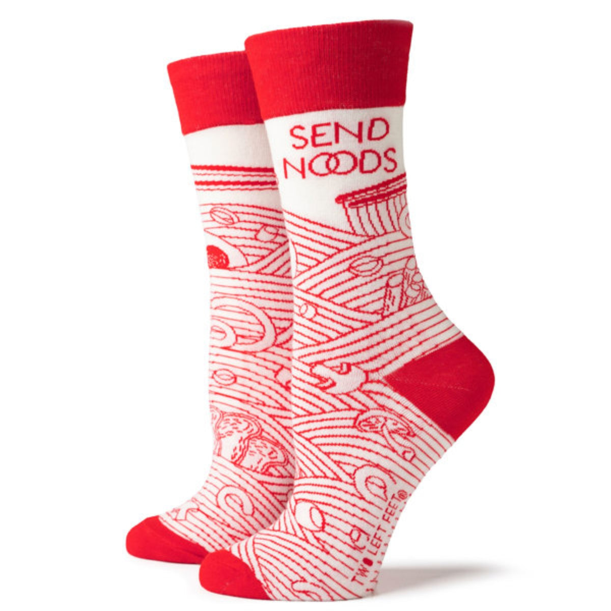 Two Left Feet Adult Socks 2.0, Small Feet