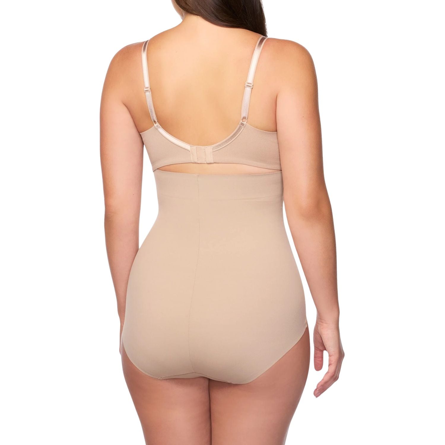 TC Fine Intimates Womens Iconic Core High-Waist Shaping Brief, Stucco