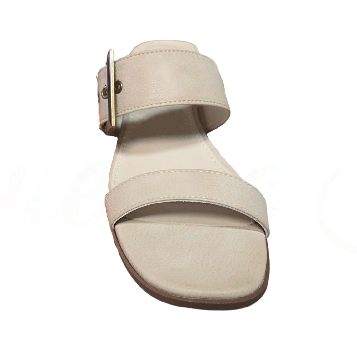 Shu Shop Womens Eden Buckle Strap Slide Heeled Sandal