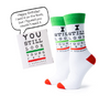 Two Left Feet IT'S YO BIRTHDAY Gift Card Sock Set