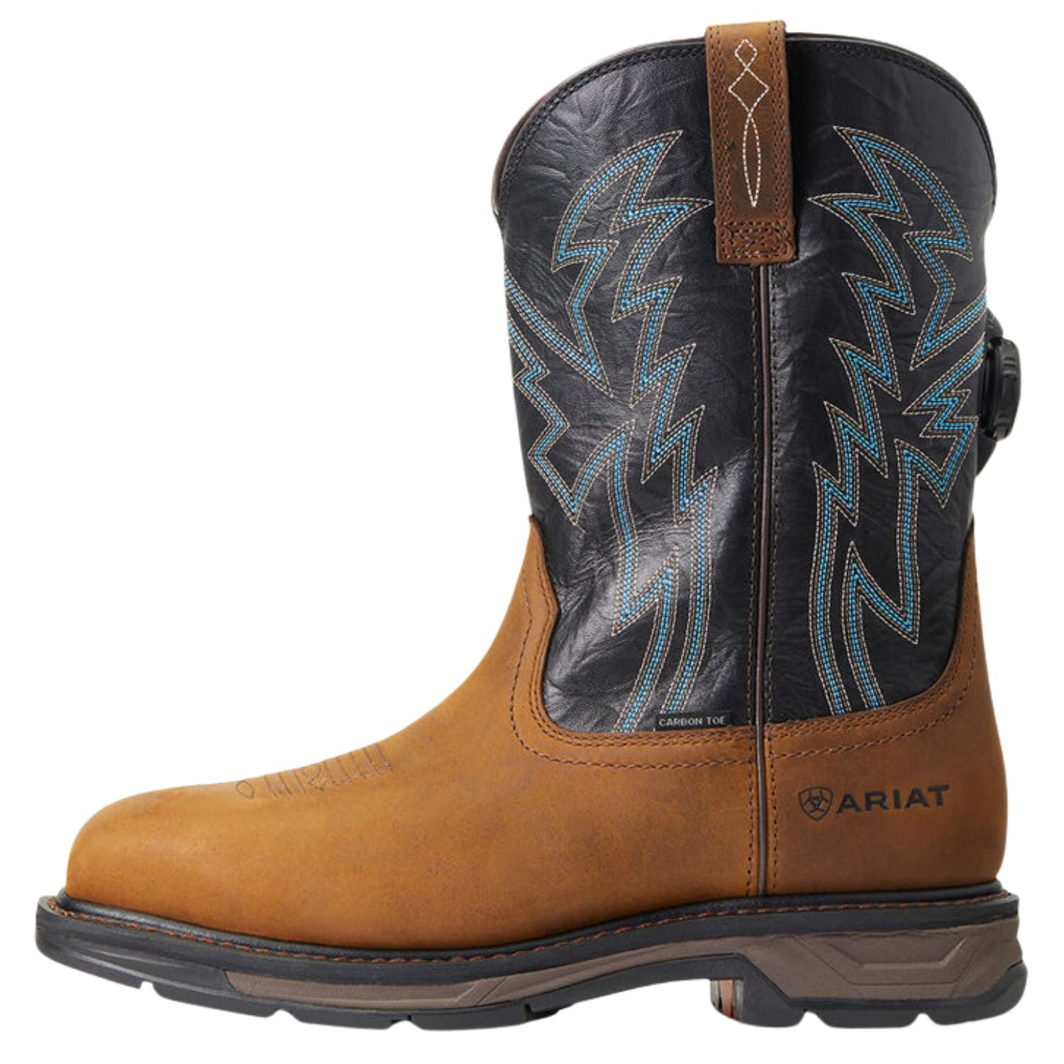 Ariat Mens WorkHog XT BOA Carbon Toe Electrical Hazard Western Leather Work Boot