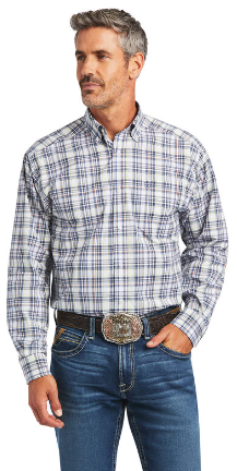 Smith's Workwear Mens Easy Fit Long Sleeve 2-Pocket Buffalo Flannel Shirt