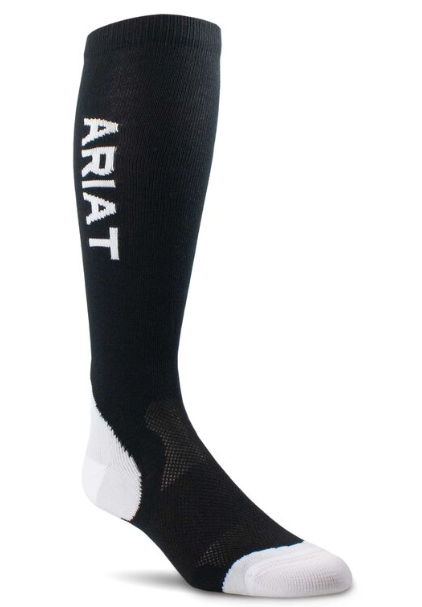Ariat AriatTEK Quick-Dry Arch Support Cushioned Long Performance Riding Socks