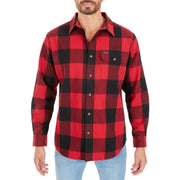 Smith's Workwear Mens Easy Fit Long Sleeve Pocket Flannel Shirt