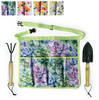 Seed & Sprout 3-Piece Gardening Set Includes, Apron, Hand Rake & Hand Shovel