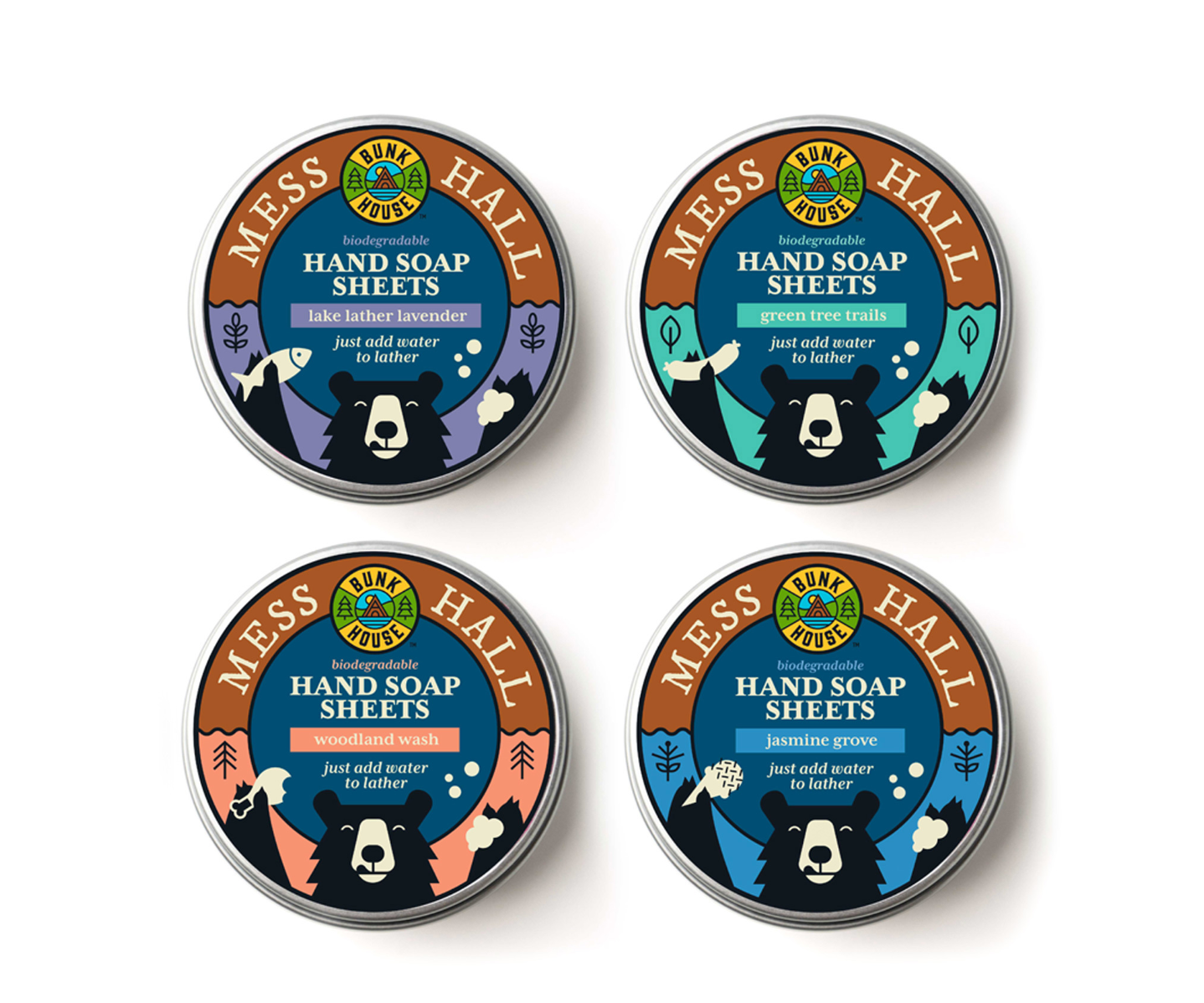 Bunkhouse Mess Hall Biodegradable Hand Soap Sheets