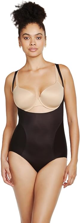 TC Fine Intimates Womens Skin Benefit Open Bust Bodysuit