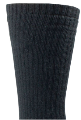 ARIAT Mens Men`s Cotton 3 Pack Crew Socks, Black