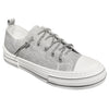 Very G Womens Aman Glitter Lace Up Canvas Sneaker