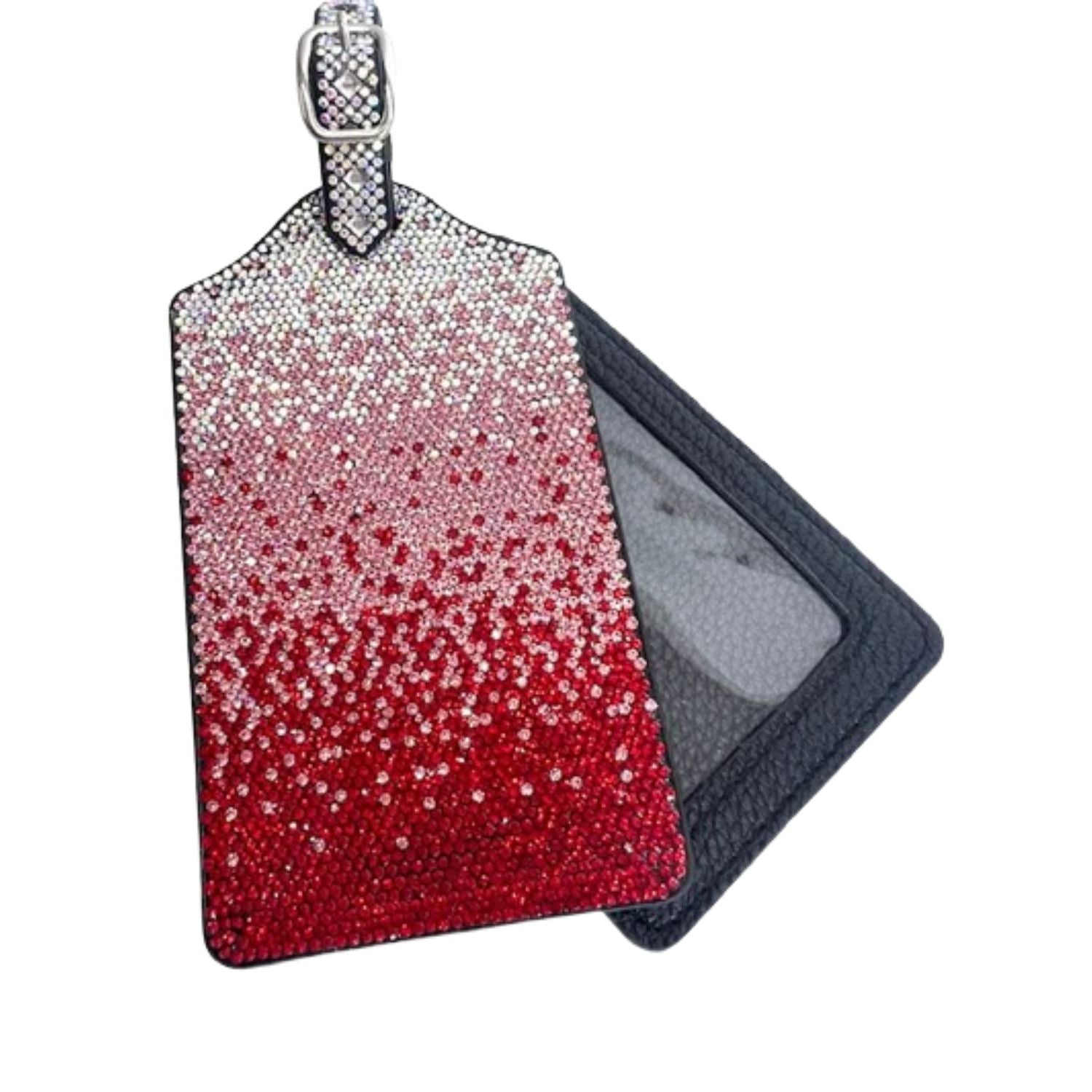 Jacqueline Kent Crystal Adjustable Luggage Tag