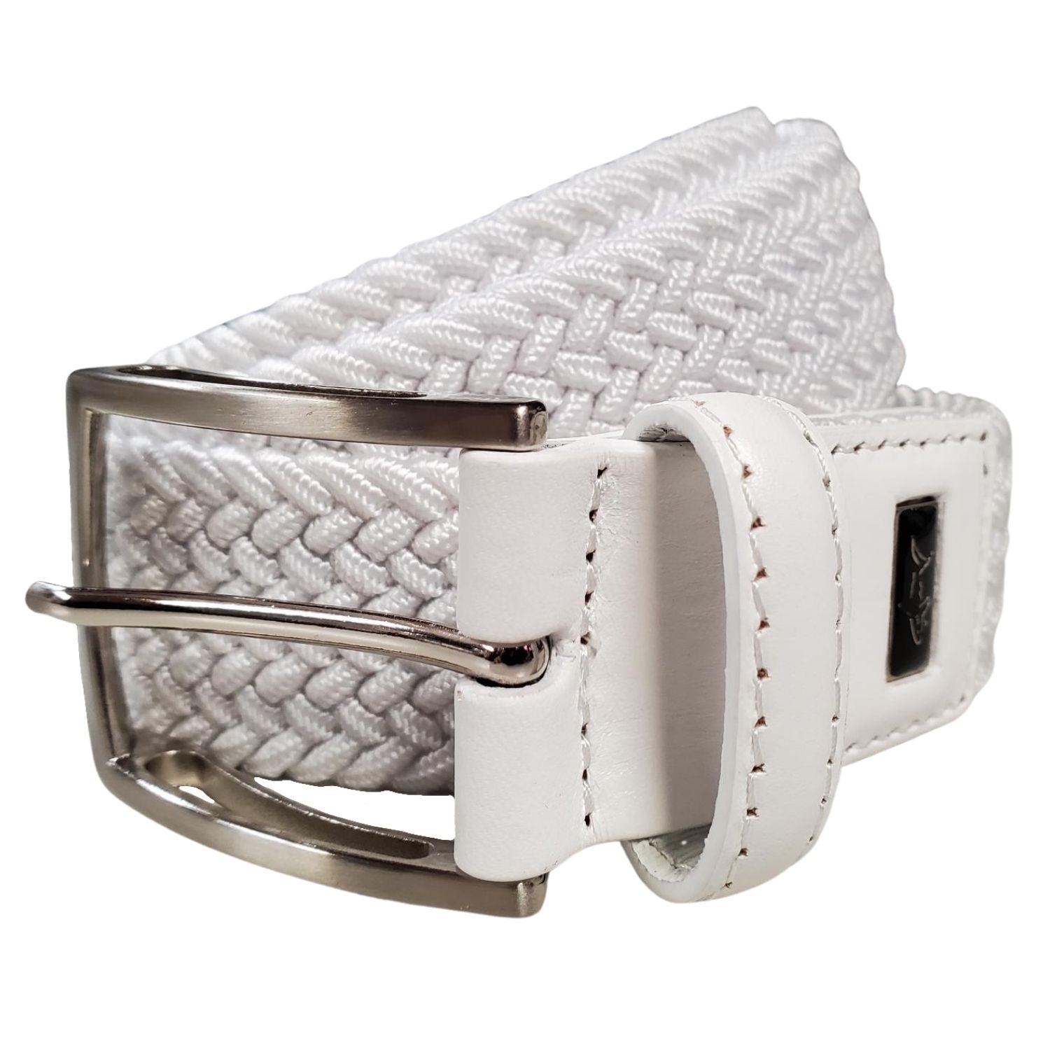Greg Norman Mens Weave Stretch Belts