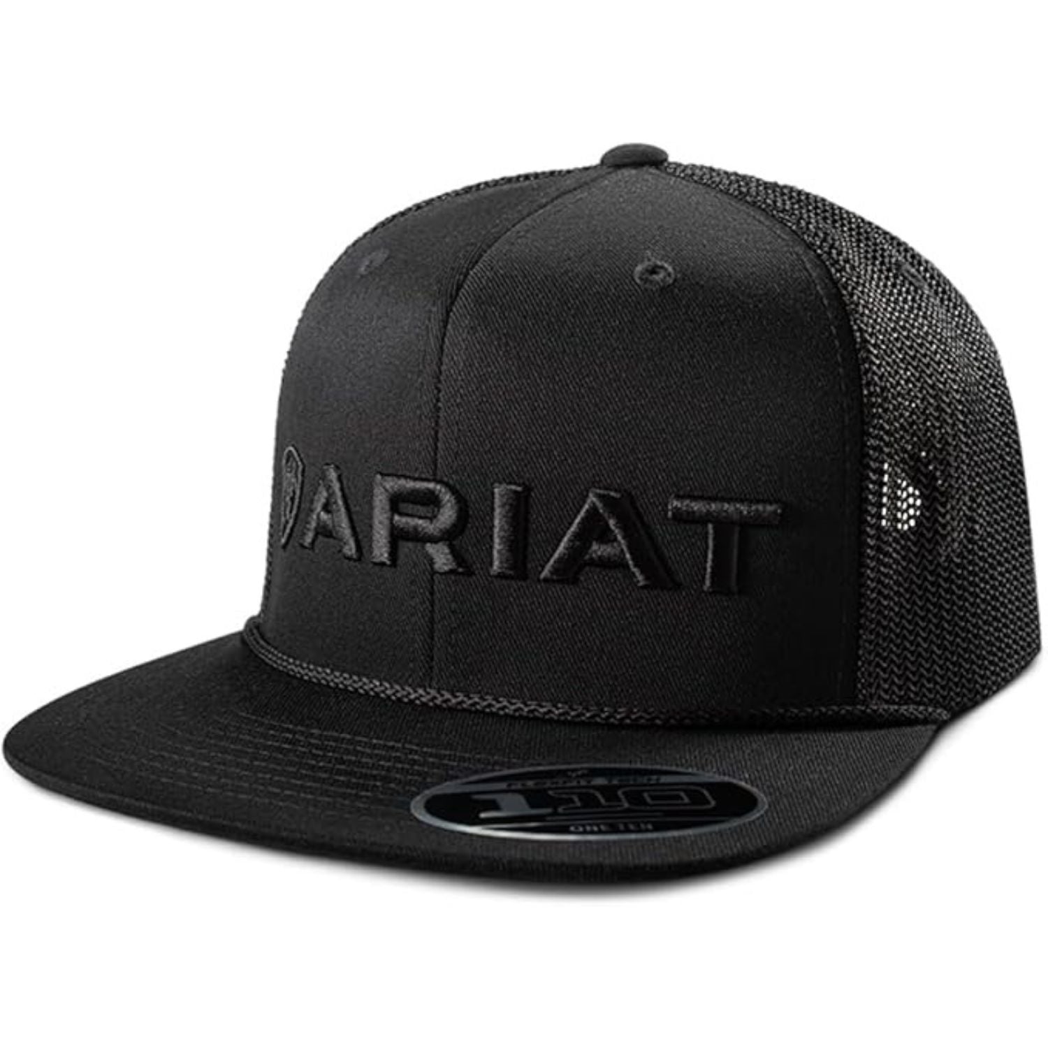 Ariat Mens 3D Embroidered Logo Adjustable Snapback Cap Hat