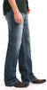 Rock & Roll Denim Mens Relaxed Fit Stretch Straight Bootcut Jeans