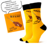 Two Left Feet IT'S YO BIRTHDAY Gift Card Sock Set