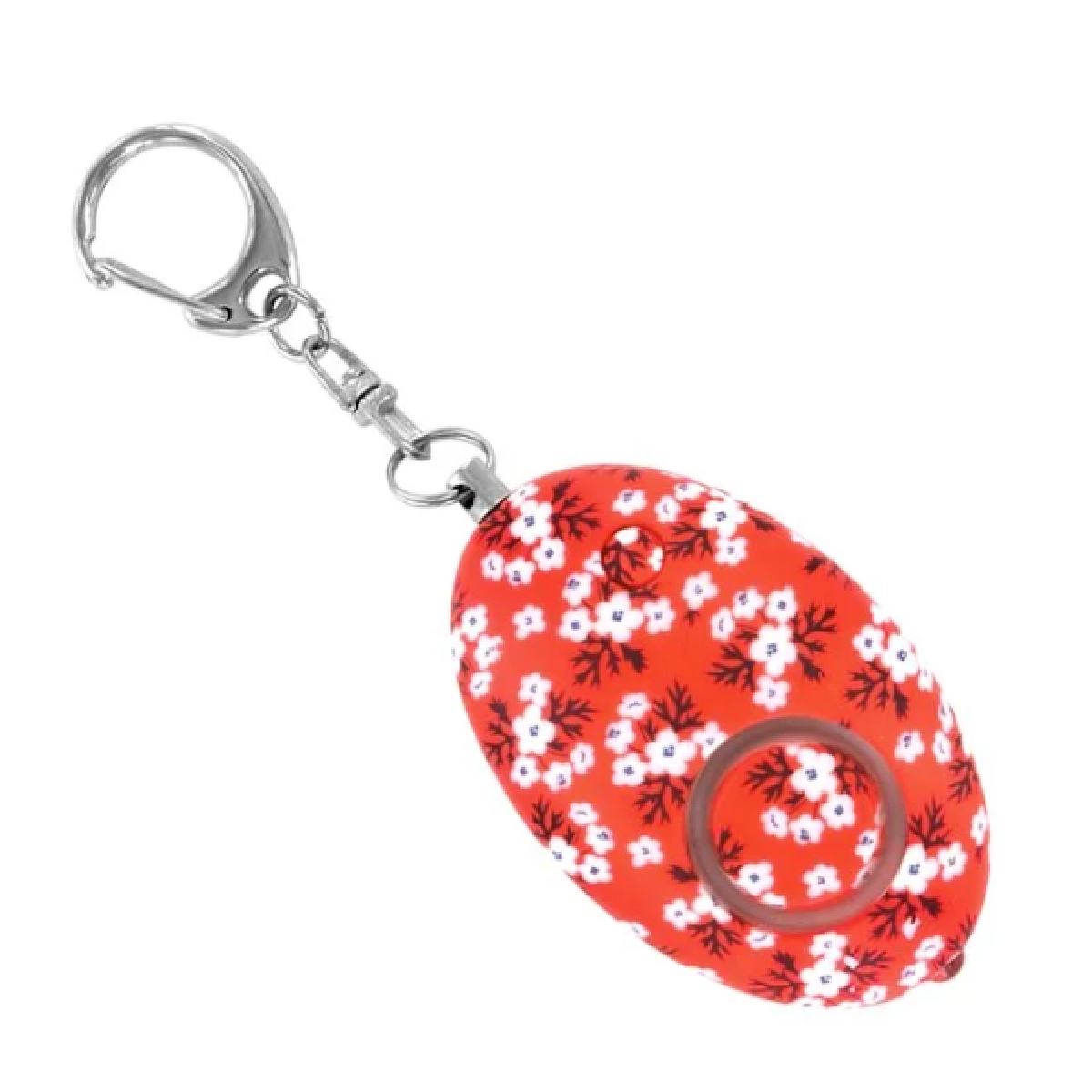 Mayday Mini Alarm Key Chain, Ear Splitting Sound and Push Button Flashlight