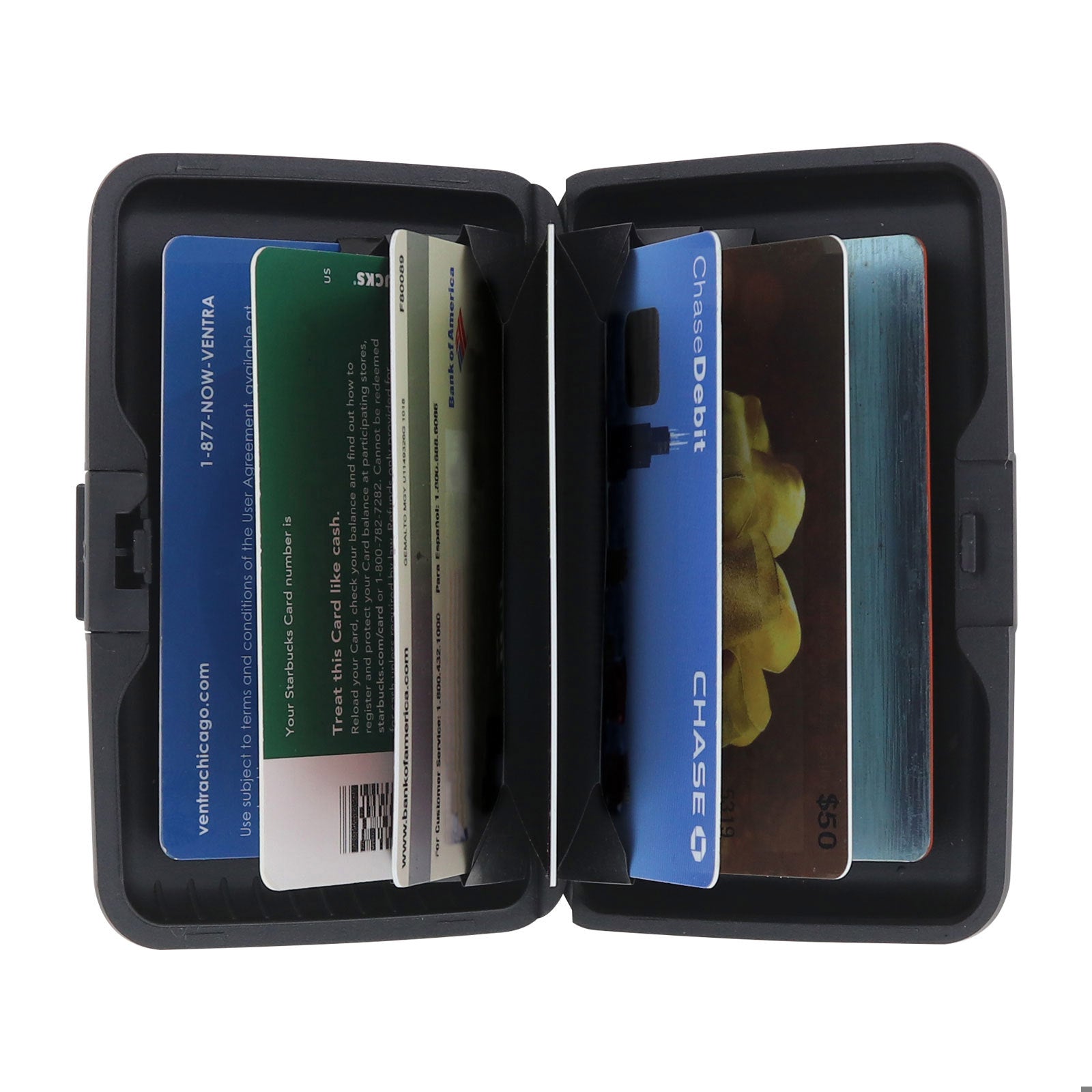 Scan Safe RFID Technology Aluminum Security Wallet