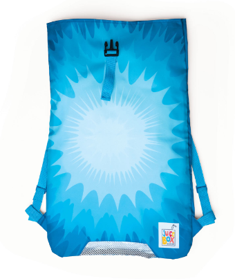 Juice Box Swim Backpack With a WaterProof Zippered Pocket