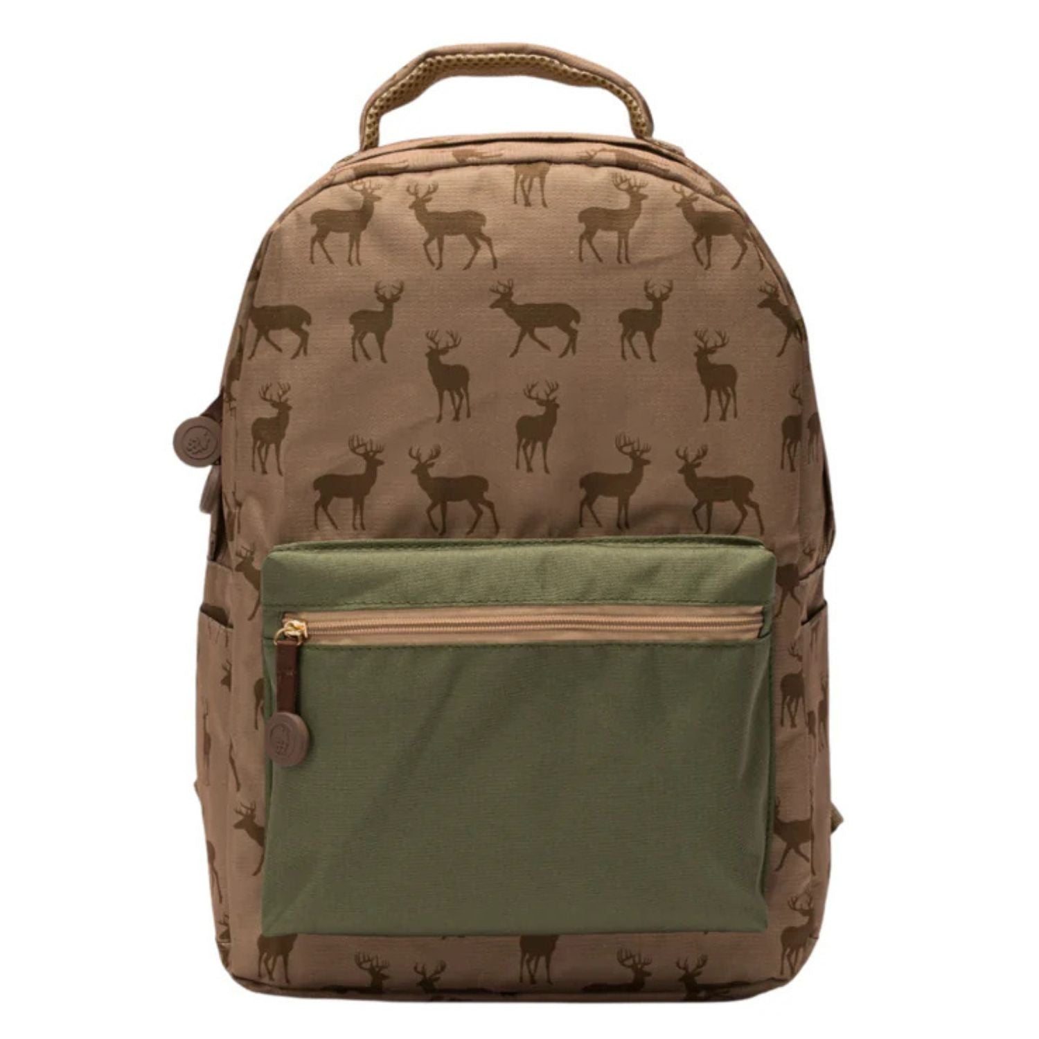 Jane Marie Kids Boys Buck Wild Deer Canvas School Backpack