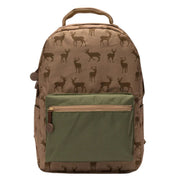 Jane Marie Kids Boys Buck Wild Deer Canvas School Backpack