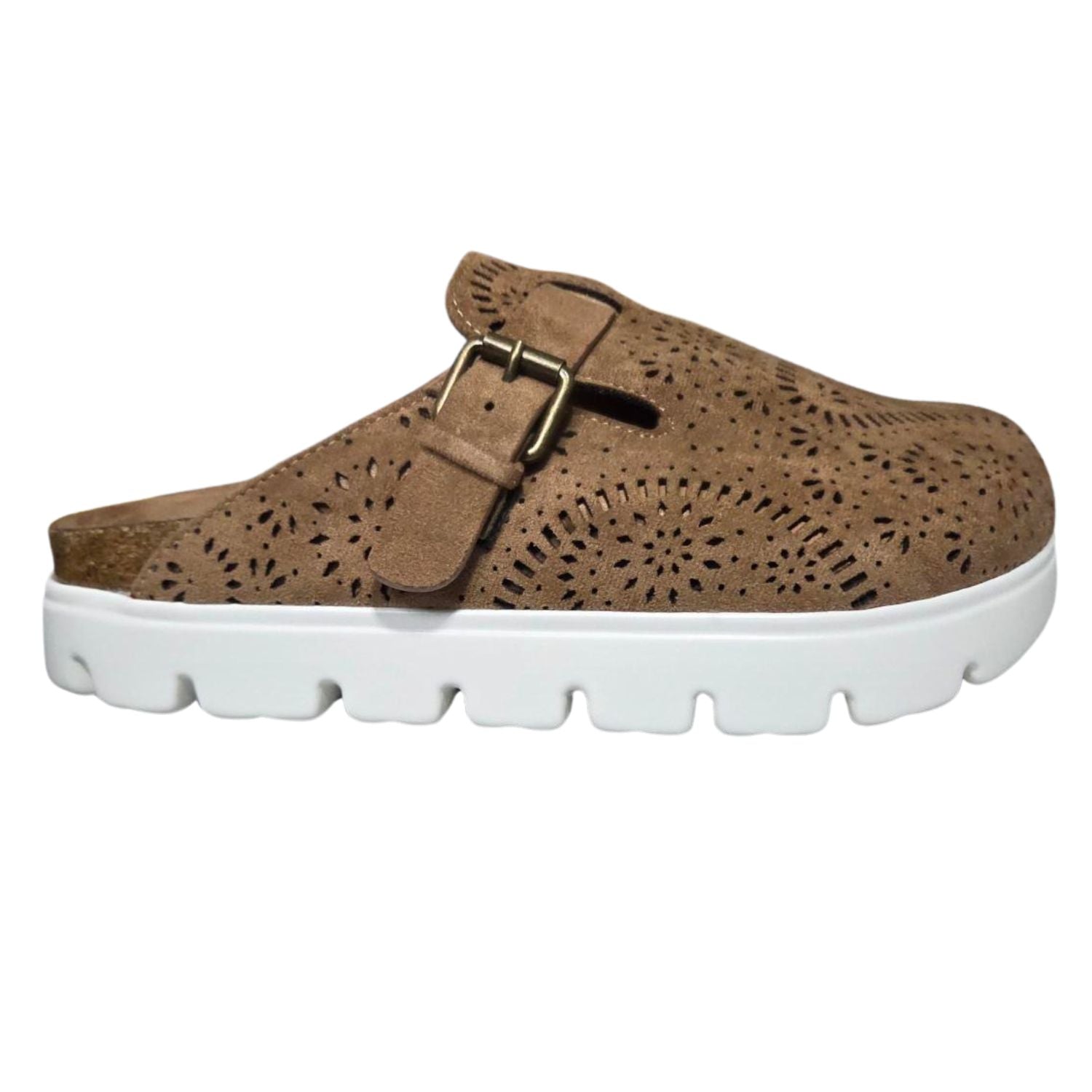 Very G Womens Lulu Dyecut Suede Mule Slip On Shoes