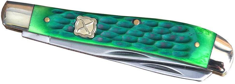 Twisted X Stainless Steel Double Blade Trapper Knife