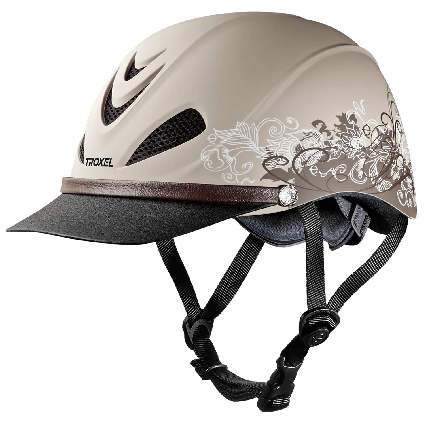Troxel Dakota Low Profile Riding SureFit Equestrian Helmet, Traildust