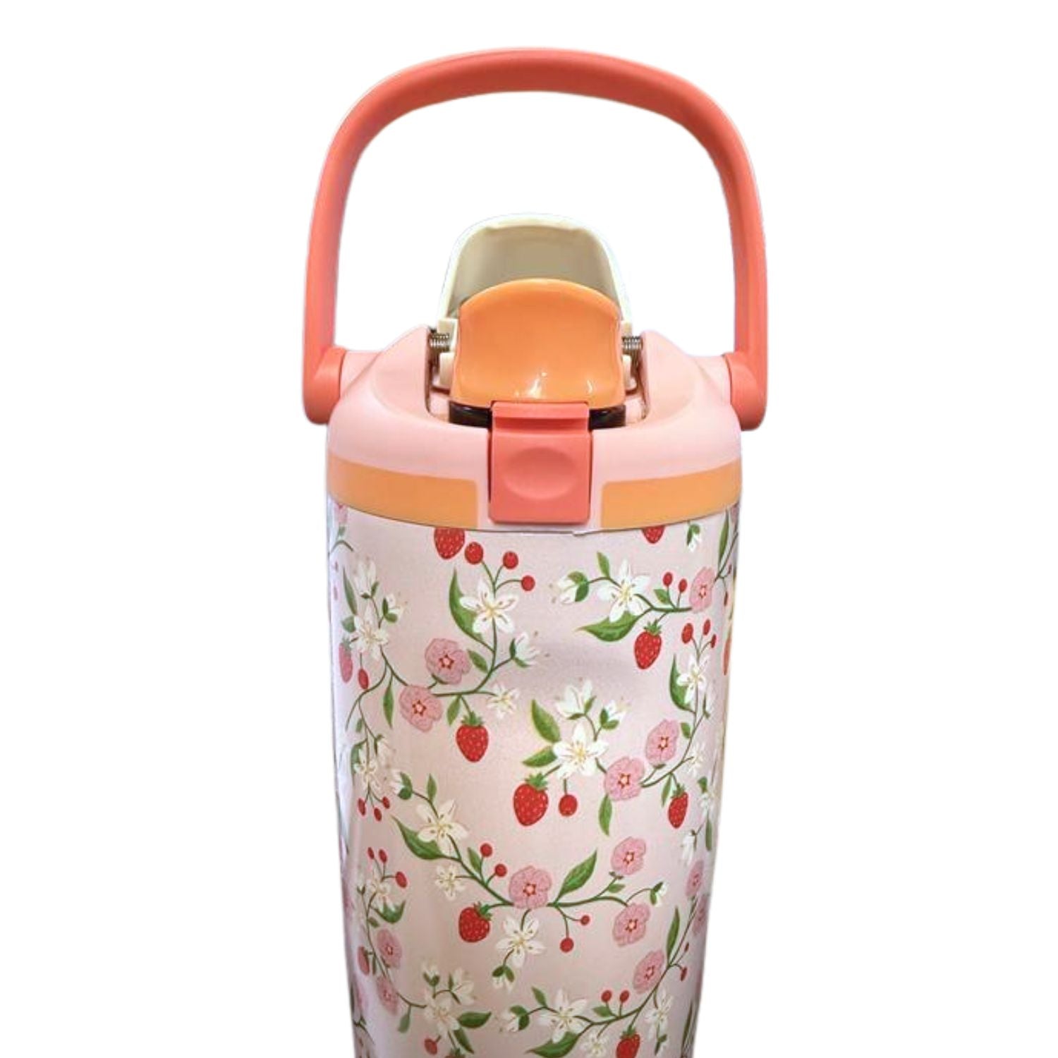 Jane Marie Berry Bloom 30oz Water Bottle With Straw Cap