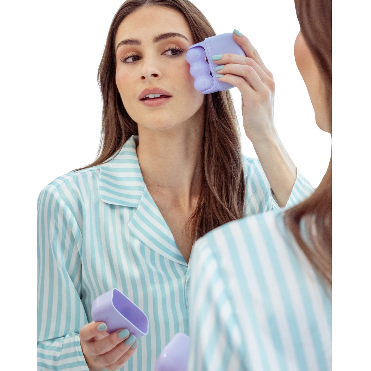Lemon Lavender Roll Model Double-Ended Ice Roller