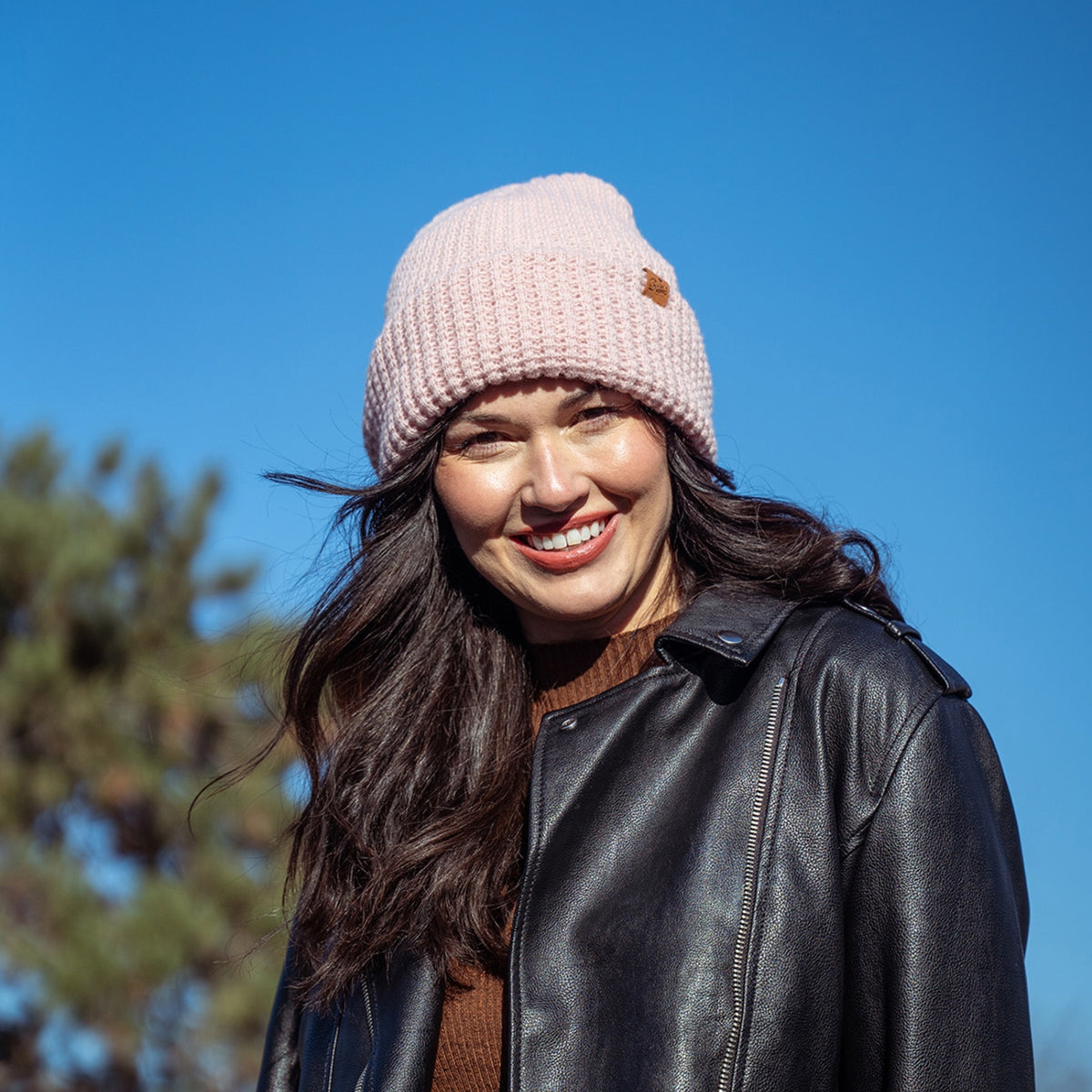 Britt's Knits Juneau Waffle Knit Beanie