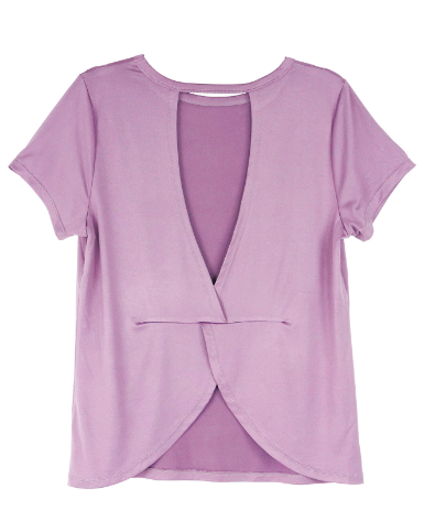 FITKICKS CROSSOVERS Active Lifestyle T-Shirt, Open Back