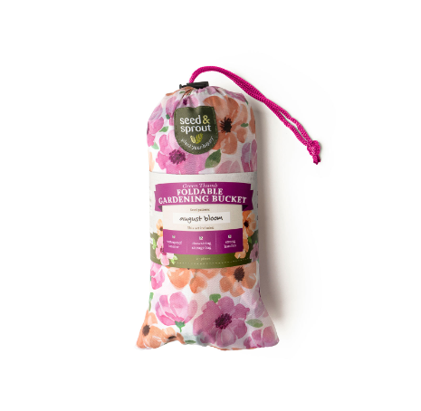 Seed & Sprout Foldable Gardening Bucket, Tear Resistant and Waterproof