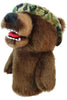 Daphne's Headcovers Military Bear Novelty Golf Club Head Cover