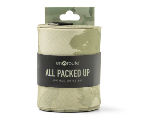 En Route All Packed Up Portable Duffle Bag, Assorted