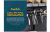 Snapsafe Handgun Hangers 4-pack Undershelf