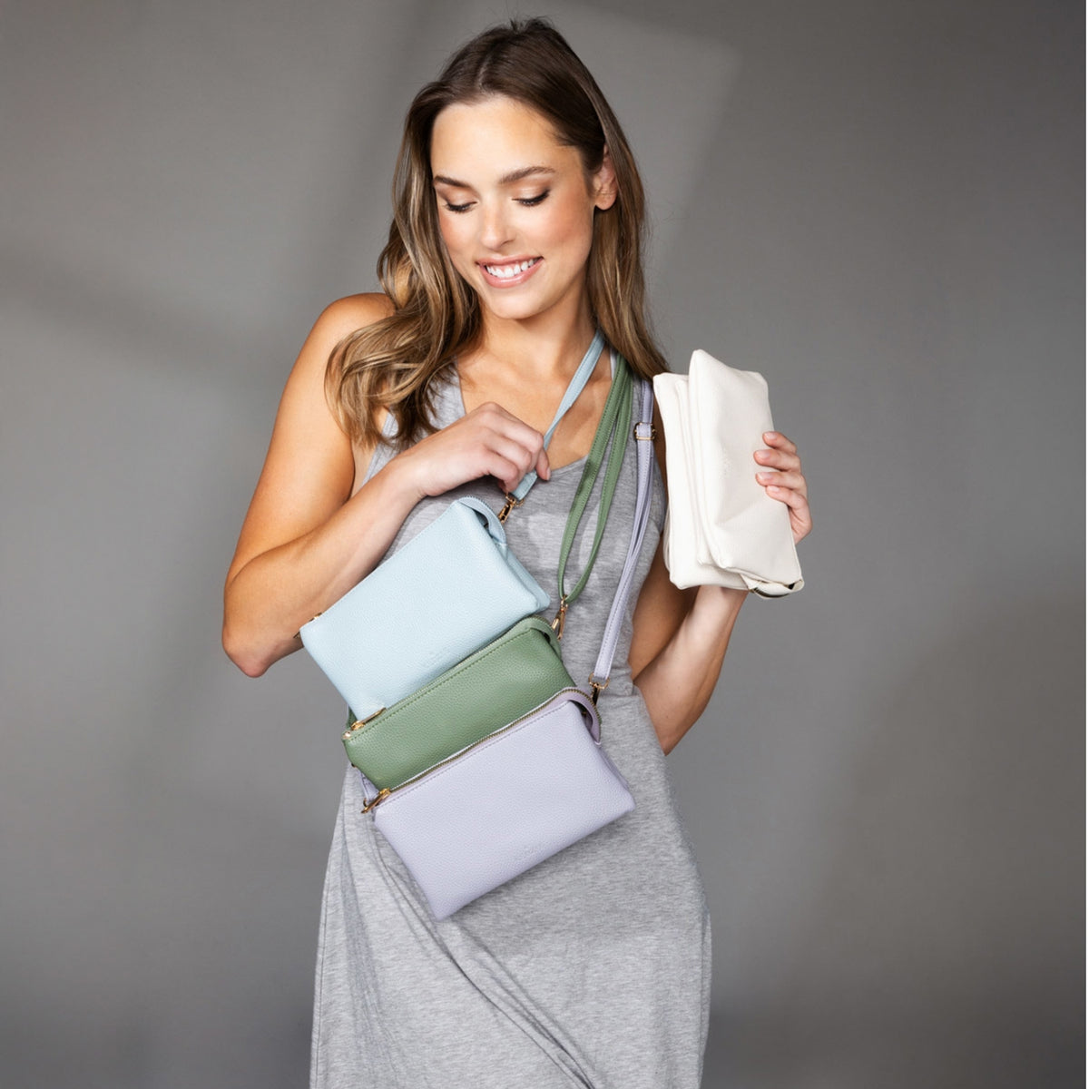 Kedzie Eclipse Convertible Wallet Crossbody Bag