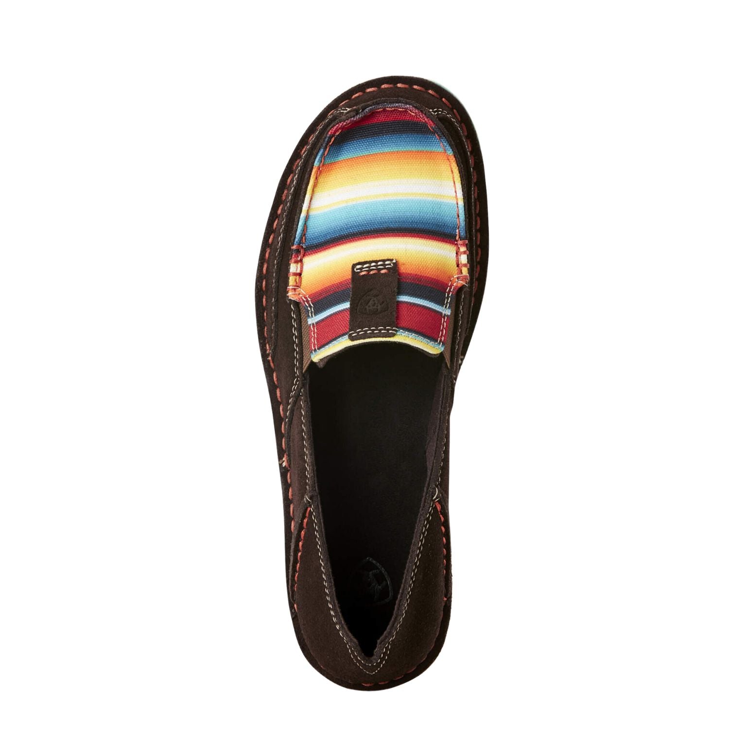 Ariat Womens Cruiser Chocolate Fudge Casual Slip-On Shoe