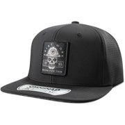 Ariat Mens Ariat Work Born For This Patch Adjustable Snapback Cap Hat, Black