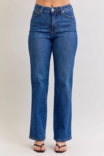Judy Blue High Waist Tummy Control Straight Denim Jeans