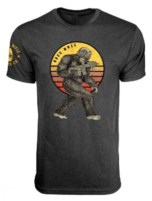 Black Rifle Coffee Company BRCC Men's Tactisquatch Carrying Shooting T-Shirt