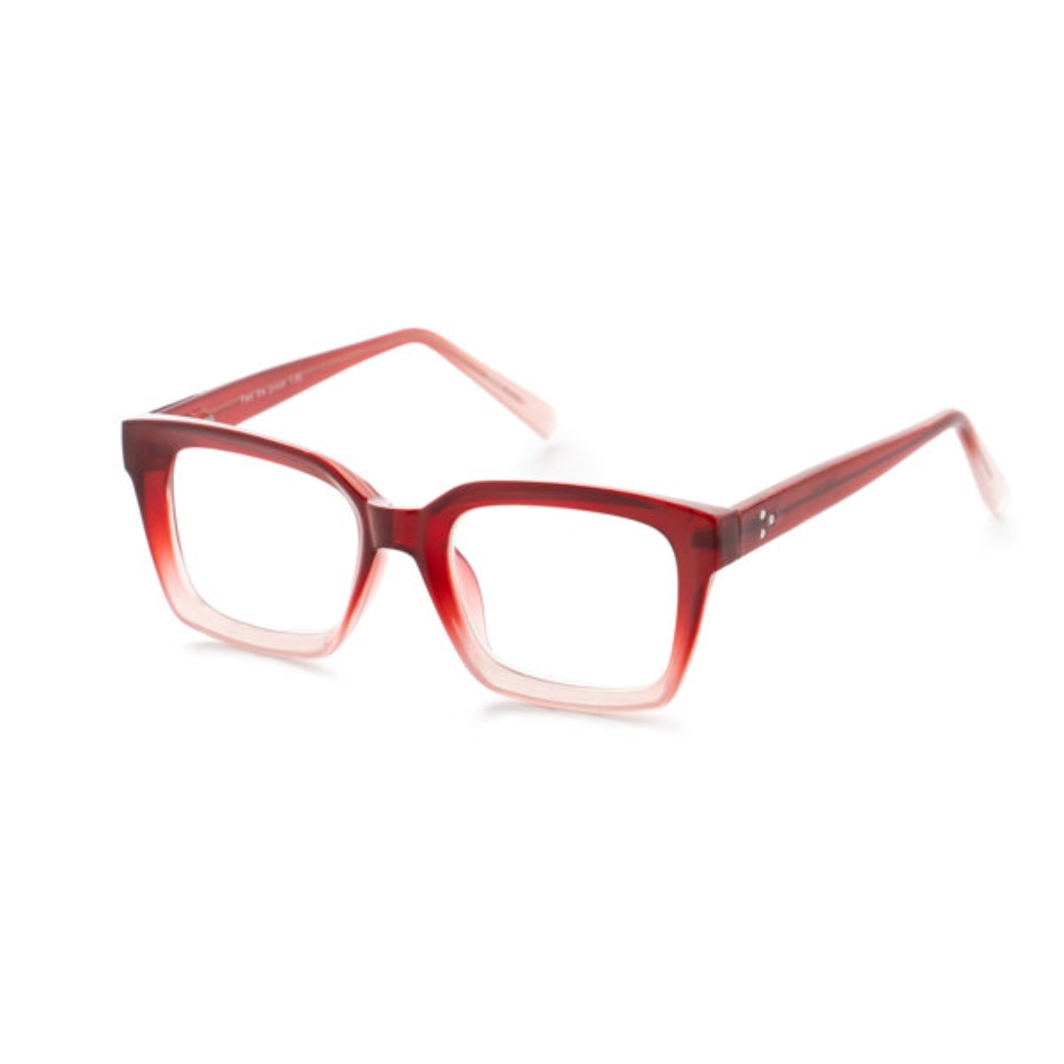 Optimum Optical Readers, Clear Red Frames w Blue Filter, Love At First Sight